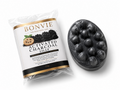 BONVIE Activated Charcoal Loofah Massage Soap